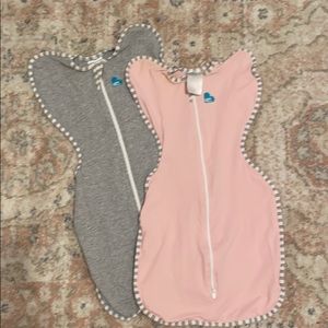 2 Love to Dream Swaddles size small (8-13lbs)